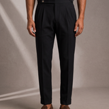 Men's Cotton Trousers with Side Adjuster