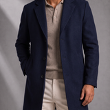 Men's Wool Overcoat – Tailored Fit