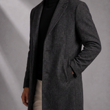 Men's Wool Overcoat – Tailored Fit