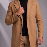 Men's Wool Overcoat – Tailored Fit