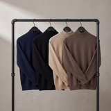 Men's Fine Knit Turtleneck Sweater