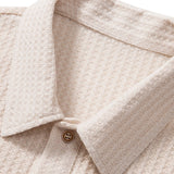 Men's Textured Polo – Short Sleeve