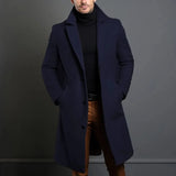 Men's Wool Overcoat – Tailored Fit