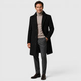 Men's Trench Coat – Wool Blend