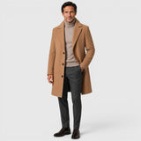 Men's Trench Coat – Wool Blend