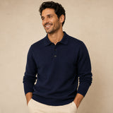 Men's Merino Polo Jumper – Pure Merino Wool