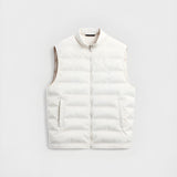 Men's Down Puffer Vest – Slim & Warm