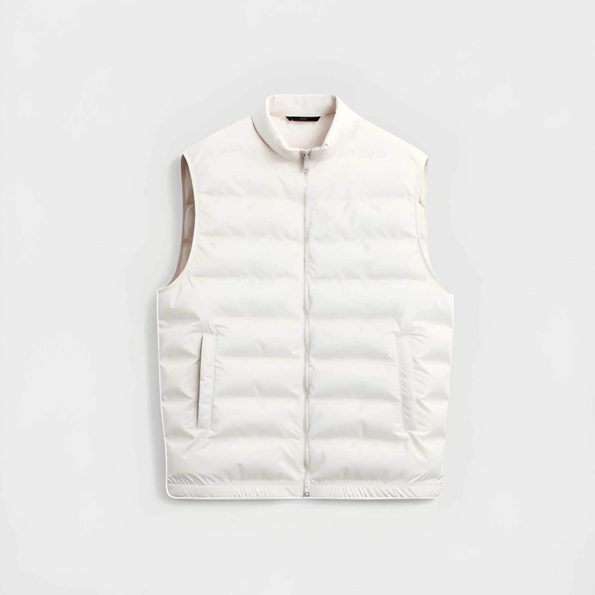 Men's Down Puffer Vest – Slim & Warm