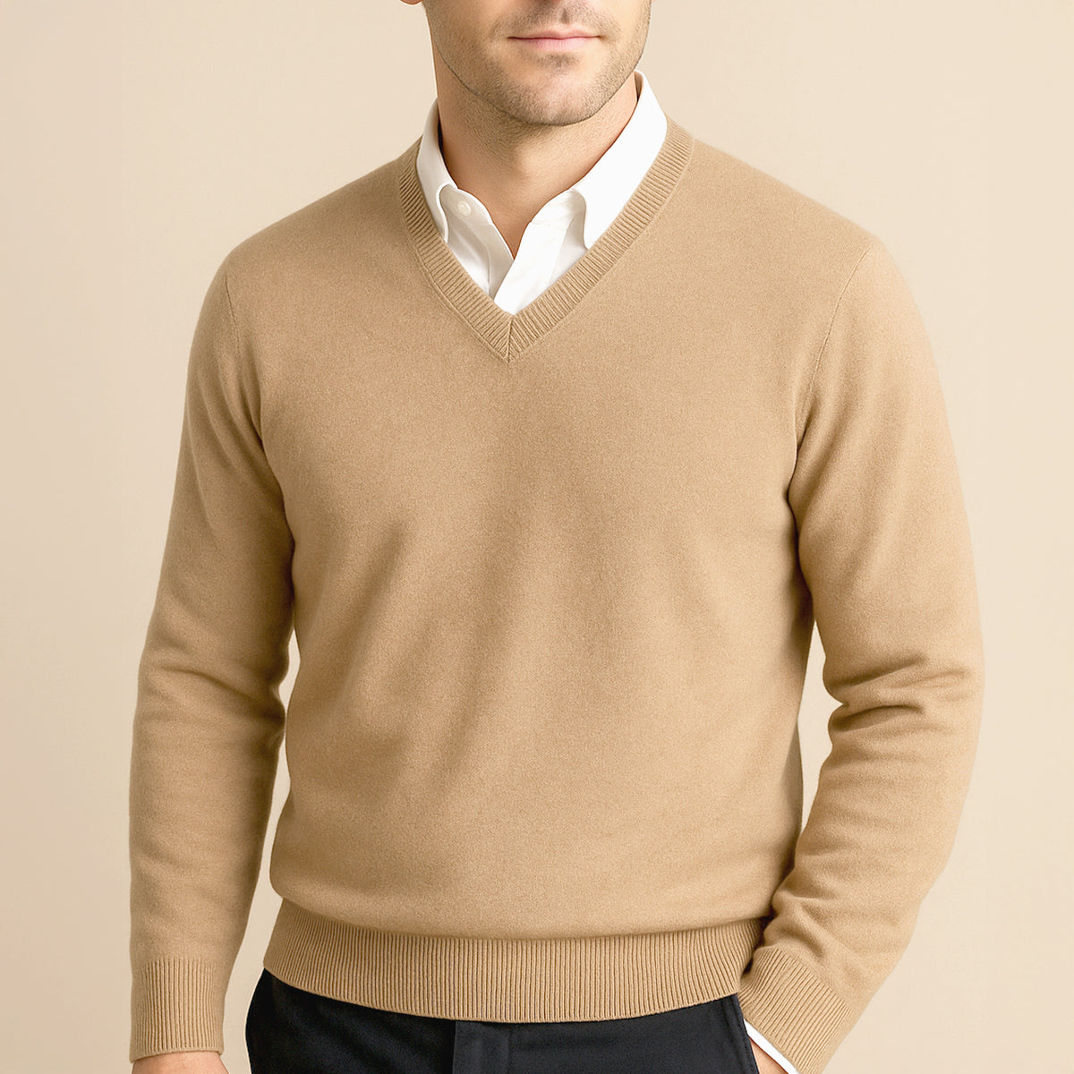 Men's Cashmere Jumper – Soft & Warm